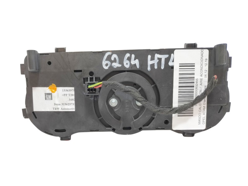 Recambio de mando calefaccion / aire acondicionado para opel adam glam ecoflex referencia OEM IAM 13363975  
