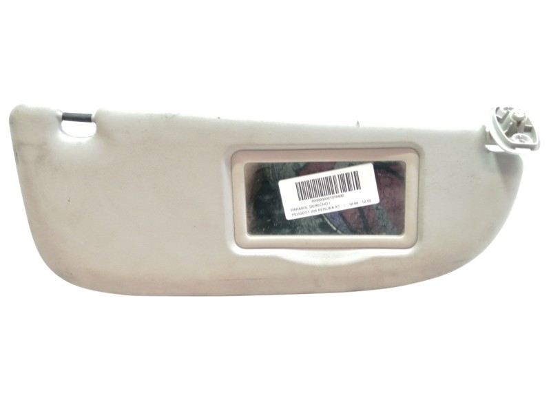 Recambio de parasol derecho para peugeot 206 berlina xt referencia OEM IAM   