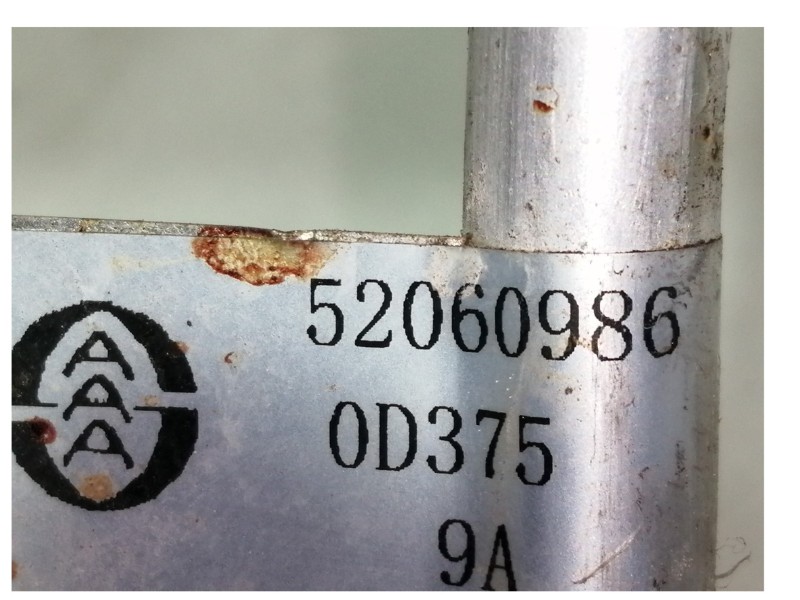 Recambio de tubos aire acondicionado para fiat 500 cabrio (150) lounge referencia OEM IAM 52060986  