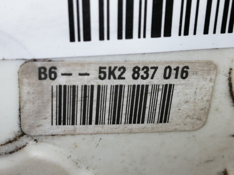 Recambio de cerradura puerta delantera derecha para volkswagen golf vi (5k1) advance referencia OEM IAM 5K2837016  