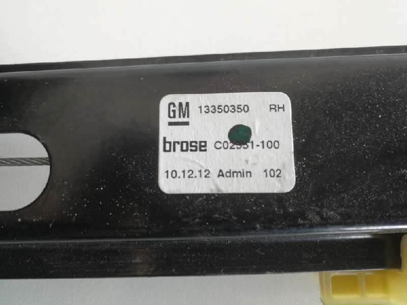 Recambio de elevalunas delantero derecho para opel adam glam ecoflex referencia OEM IAM 966432103 20951582RH 966436105