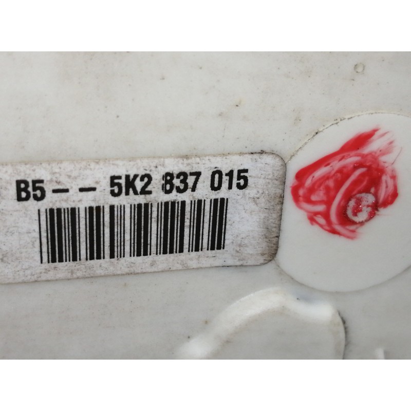 Recambio de cerradura puerta delantera izquierda para volkswagen golf vi (5k1) advance referencia OEM IAM 5K2837015  