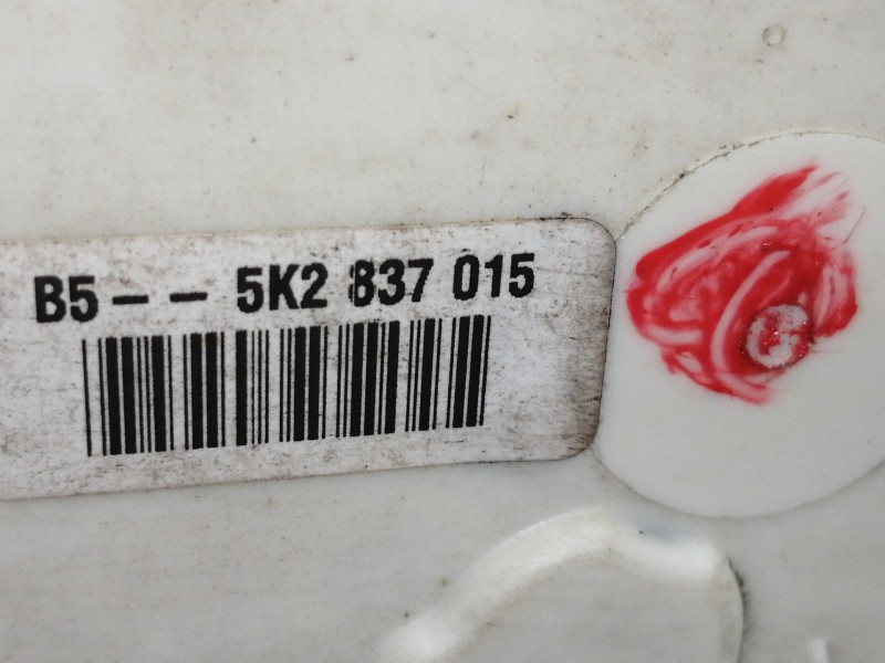 Recambio de cerradura puerta delantera izquierda para volkswagen golf vi (5k1) advance referencia OEM IAM 5K2837015  