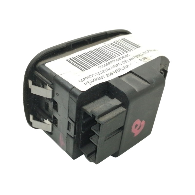 Recambio de mando elevalunas delantero derecho para peugeot 206 berlina referencia OEM IAM   