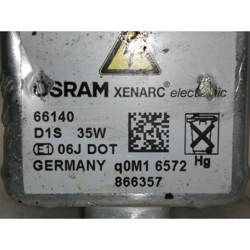 Recambio de lampara para audi tt (8j3/8j9) 2.0 tfsi coupe referencia OEM IAM Q0M16572 66140 / 866357 BOMBILLA XENON