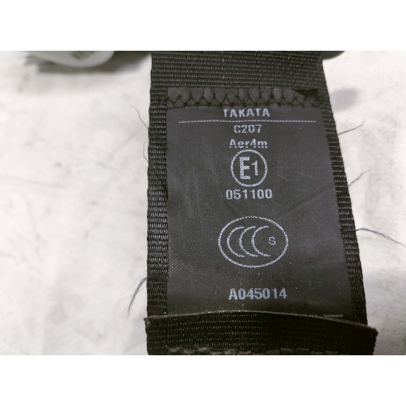 Recambio de cinturon seguridad trasero derecho para citroën c4 lim. business referencia OEM IAM 96871541 5032HA51JJ 306903099L72