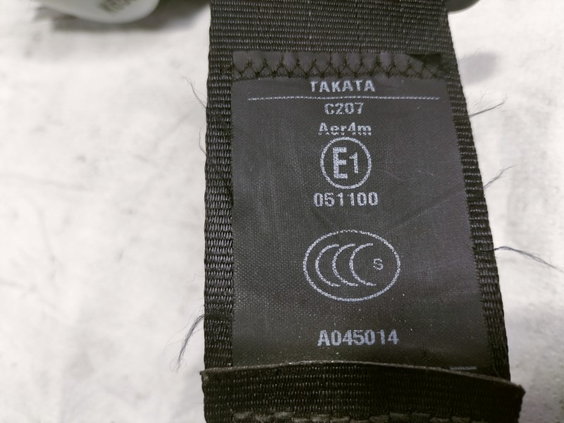 Recambio de cinturon seguridad trasero derecho para citroën c4 lim. business referencia OEM IAM 96871541 5032HA51JJ 306903099L72