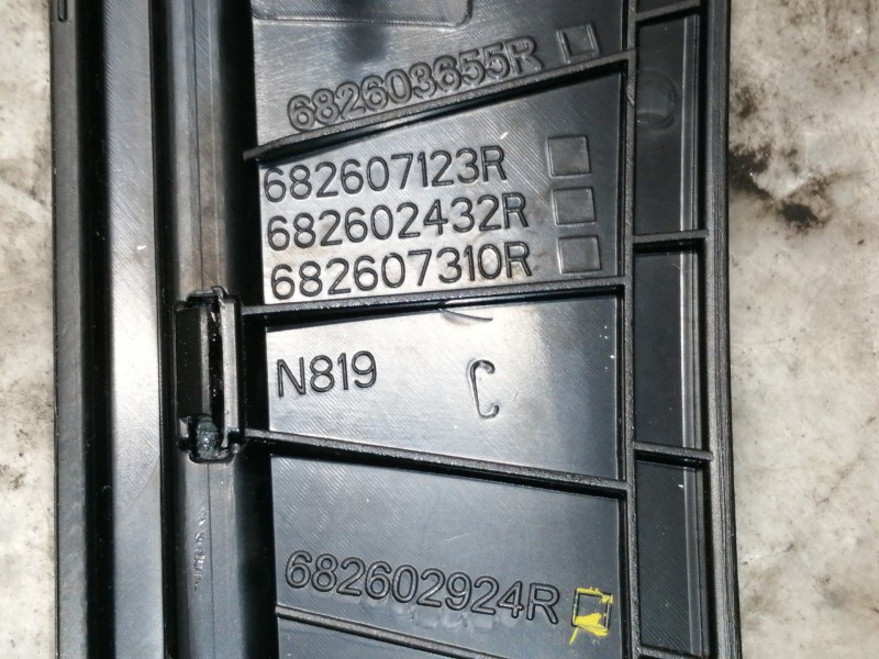 Recambio de warning para dacia sandero stepway referencia OEM IAM 252905668RB  