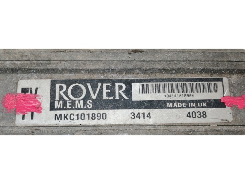 Recambio de centralita motor uce para mg serie 200 (xw) 220 coupe lti referencia OEM IAM MKC101890  