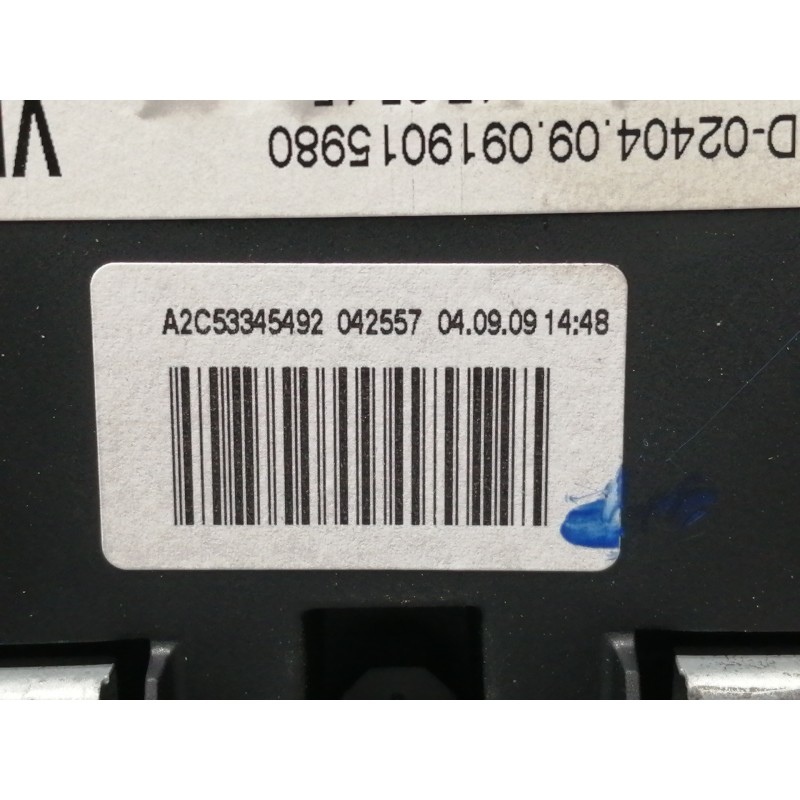Recambio de cuadro instrumentos para volkswagen golf vi (5k1) advance referencia OEM IAM 5K0920970J  