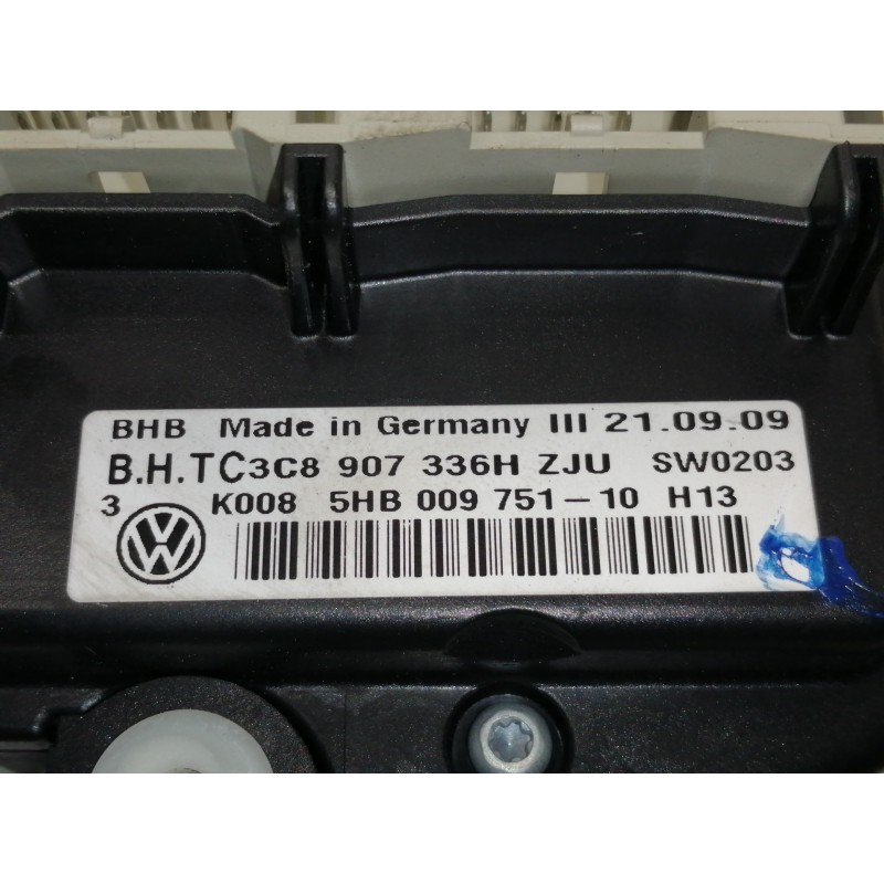 Recambio de mando calefaccion / aire acondicionado para volkswagen golf vi (5k1) advance referencia OEM IAM 5HB009751 3C8907336H