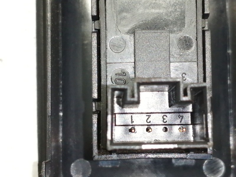 Recambio de mando elevalunas delantero derecho para volkswagen golf vi (5k1) advance referencia OEM IAM 5K0867256  