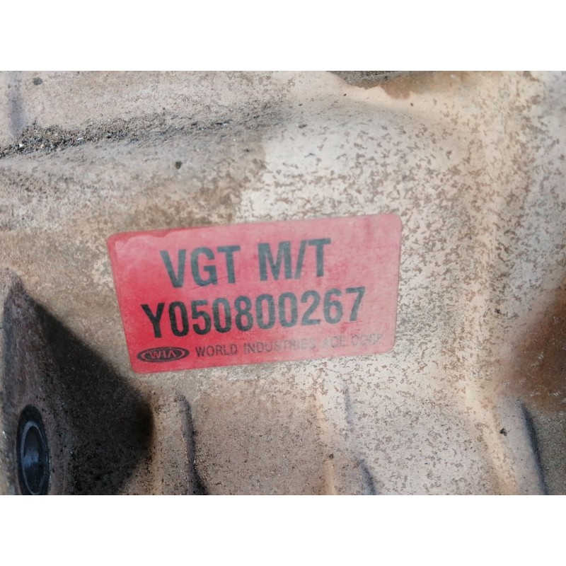 Recambio de diferencial delantero para hyundai santa fe (sm) 2.0 crdi vgt comfort referencia OEM IAM VGTMT Y050800267 