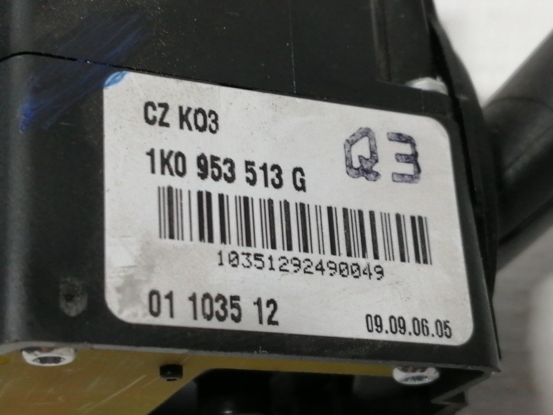 Recambio de mando intermitentes para volkswagen golf vi (5k1) advance referencia OEM IAM 1K0953513G  