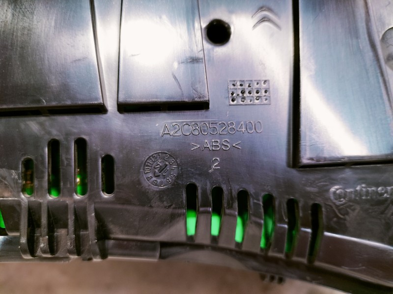 Recambio de cuadro instrumentos para citroën c4 lim. business referencia OEM IAM 9801592780 A2C8221 526739 A2C82218200 A2C805284