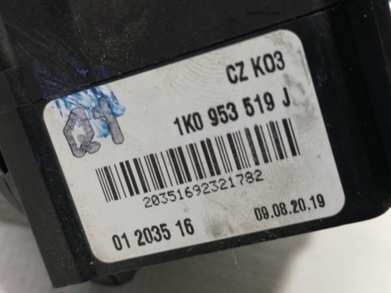 Recambio de mando limpia para volkswagen golf vi (5k1) advance referencia OEM IAM 1K0953519J  