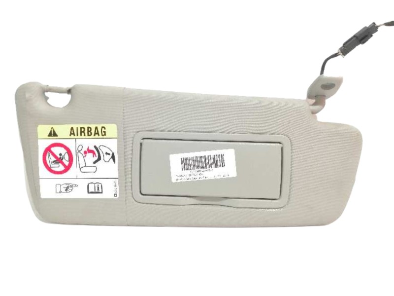 Recambio de parasol derecho para opel adam glam ecoflex referencia OEM IAM N121118B  