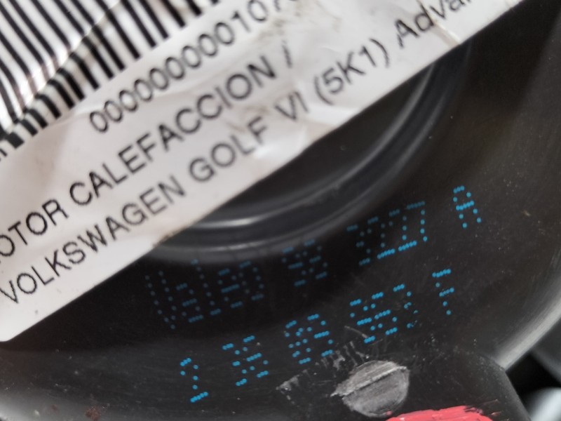 Recambio de motor calefaccion para volkswagen golf vi (5k1) advance referencia OEM IAM 983227A  