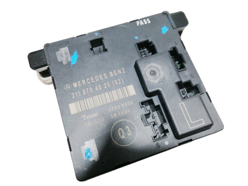 Recambio de centralita cierre para mercedes-benz clase s (w220) berlina 320 cdi (220.026) referencia OEM IAM 2118704026  