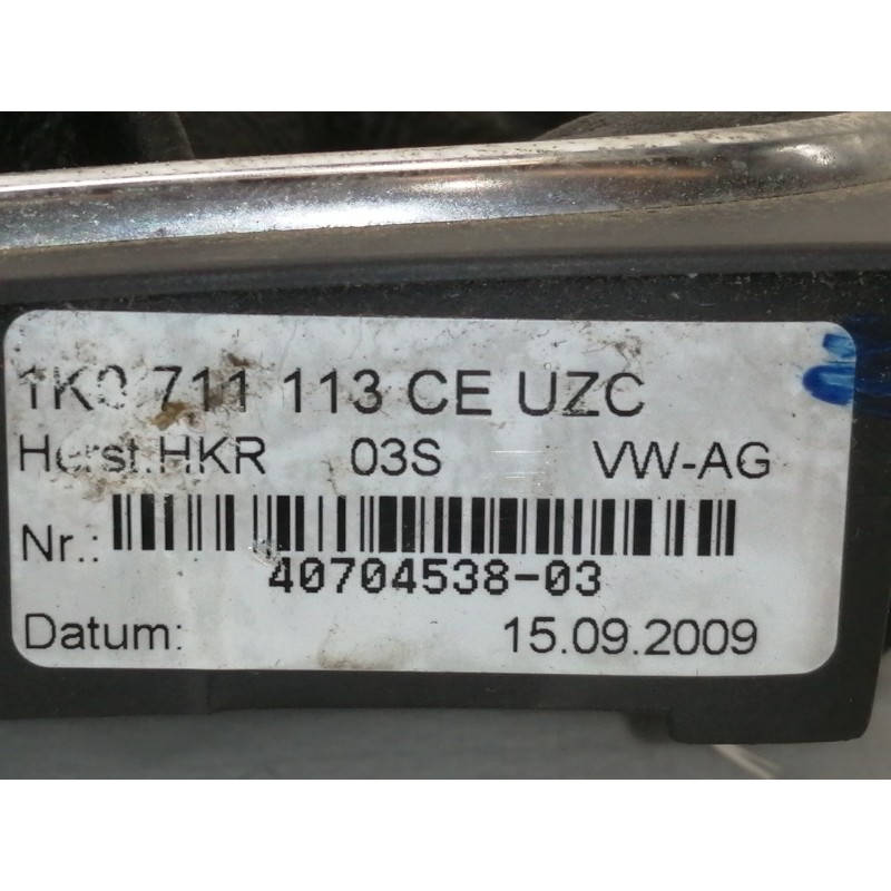 Recambio de pomo palanca cambio para volkswagen golf vi (5k1) advance referencia OEM IAM 1K0711113  