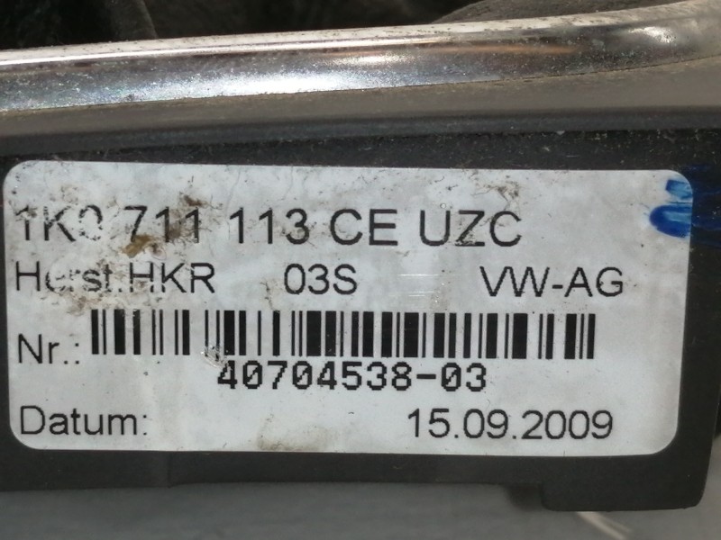 Recambio de pomo palanca cambio para volkswagen golf vi (5k1) advance referencia OEM IAM 1K0711113  