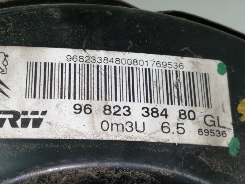 Recambio de servofreno para peugeot 207 cc sport referencia OEM IAM 9682338480  