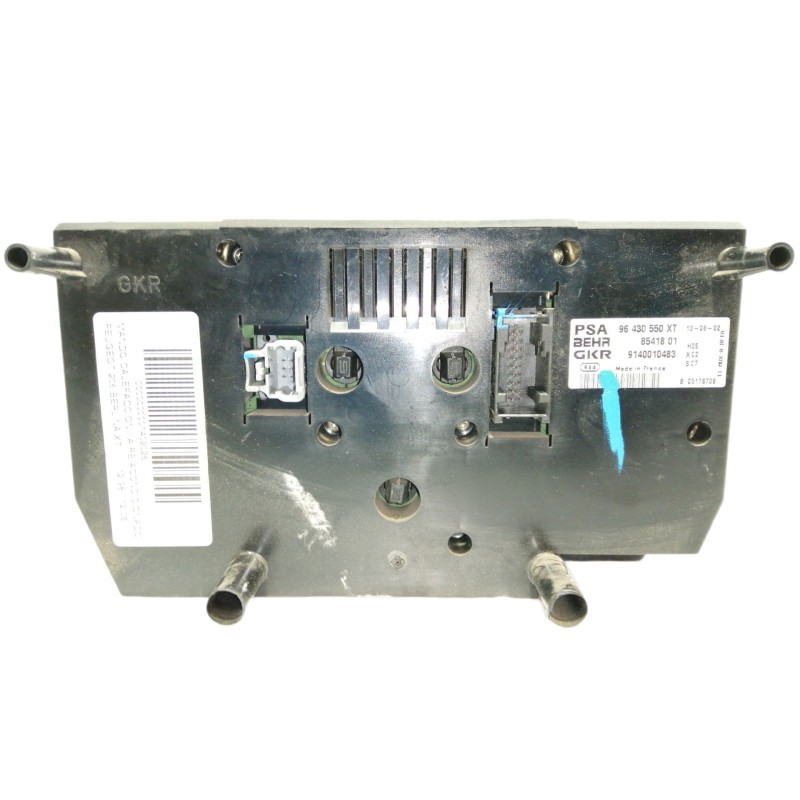Recambio de mando calefaccion / aire acondicionado para peugeot 206 berlina xt referencia OEM IAM 96430550XT 96430550 / 8541801 