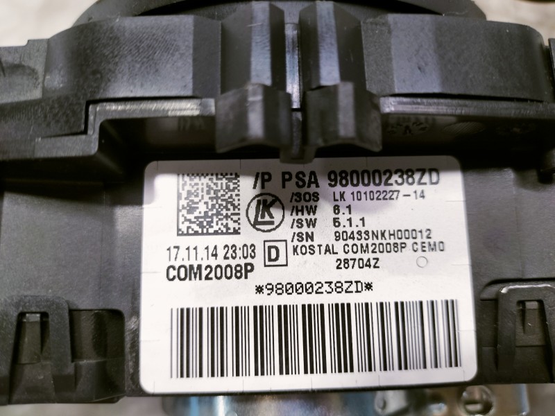 Recambio de mando multifuncion para citroën c4 lim. business referencia OEM IAM 98000238ZD 98000238ZD 10102227 79655 