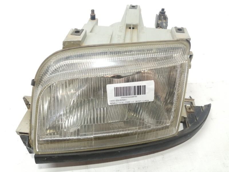Recambio de faro izquierdo para renault clio i fase i+ii (b/c57) 1.2 alize referencia OEM IAM 7700796425  