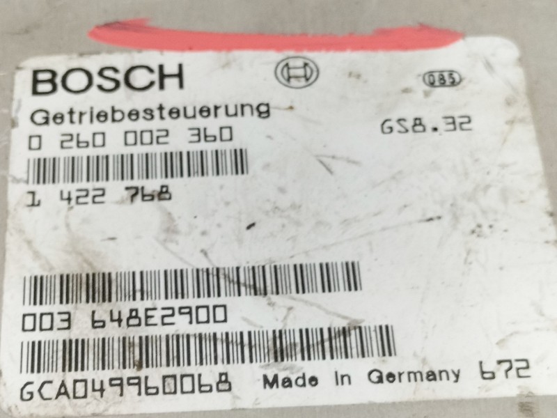 Recambio de centralita cambio automatico para bmw serie 5 berlina (e39) 528i referencia OEM IAM 0260002360  