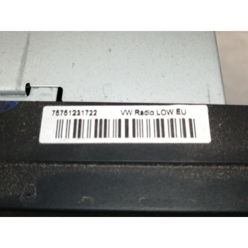 Recambio de sistema audio / radio cd para volkswagen golf vi (5k1) advance referencia OEM IAM 1K0035186AA  