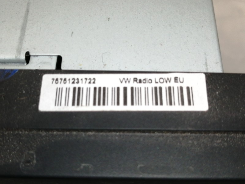 Recambio de sistema audio / radio cd para volkswagen golf vi (5k1) advance referencia OEM IAM 1K0035186AA  