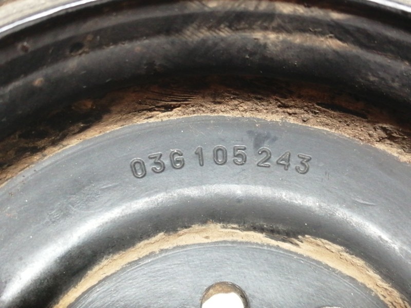 Recambio de polea cigueñal para volkswagen passat berlina (3c2) advance referencia OEM IAM 03G105243  