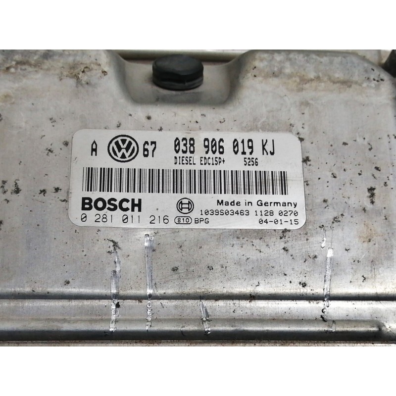 Recambio de centralita motor uce para seat leon (1m1) sport referencia OEM IAM 038906019KJ 0281011216 