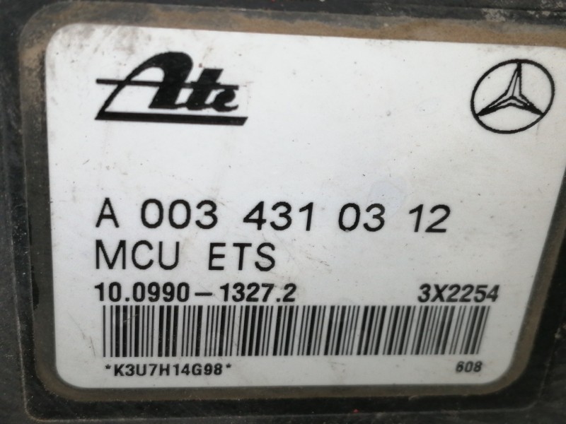 Recambio de abs para mercedes-benz clase c (w202) berlina 230 compressor (202.024) referencia OEM IAM A0034310312 10020400144 10