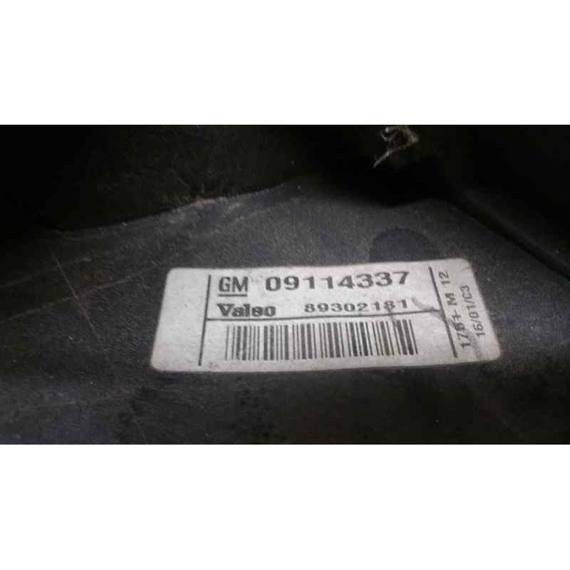 Recambio de piloto trasero derecho para opel corsa c 1.2 16v cat (z 12 xe / lw4) referencia OEM IAM 09114337 09114337 