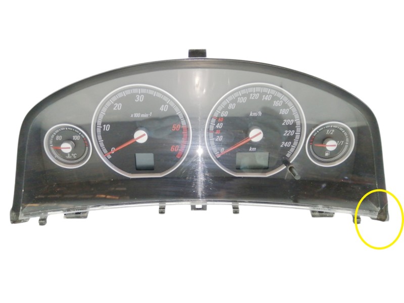 Recambio de cuadro instrumentos para opel vectra c berlina comfort referencia OEM IAM 13144741UZ  