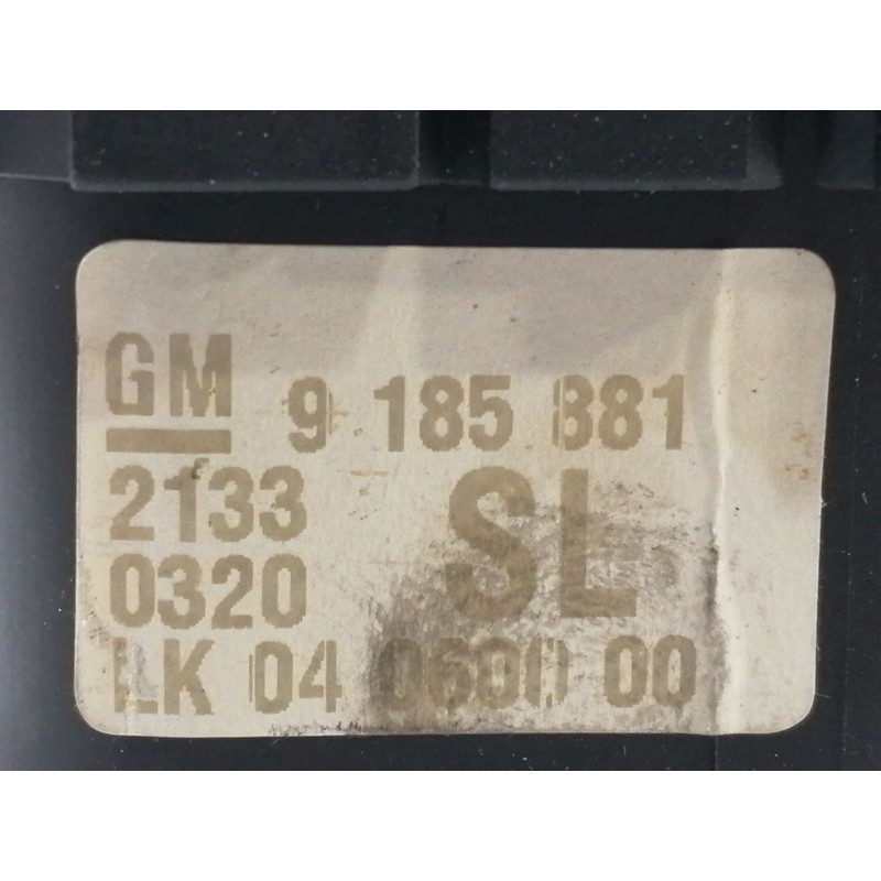 Recambio de mando luces para opel vectra c berlina comfort referencia OEM IAM 9185881 LK04060000 