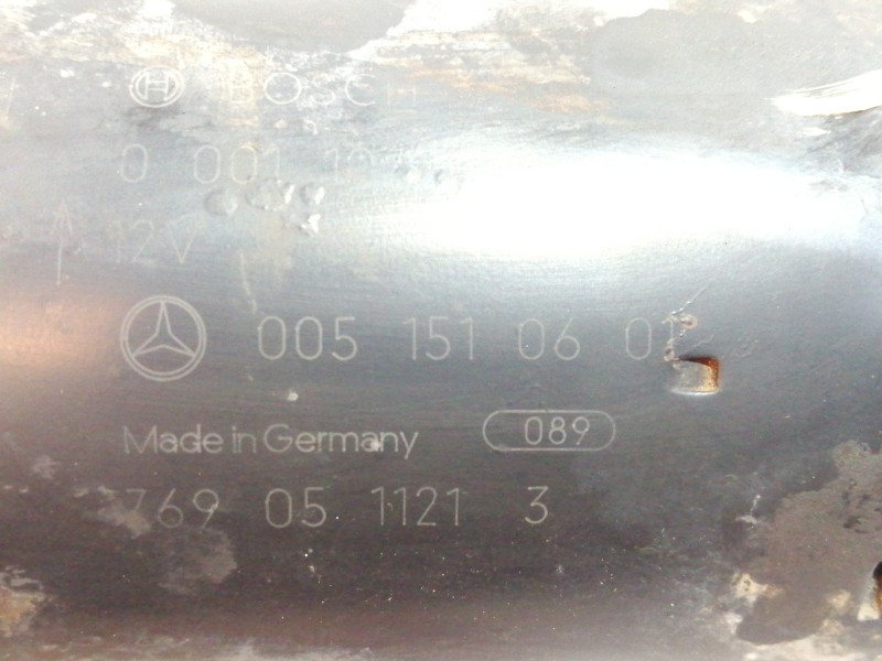 Recambio de motor arranque para mercedes-benz clase c (w202) berlina 230 compressor (202.024) referencia OEM IAM 0051510601  