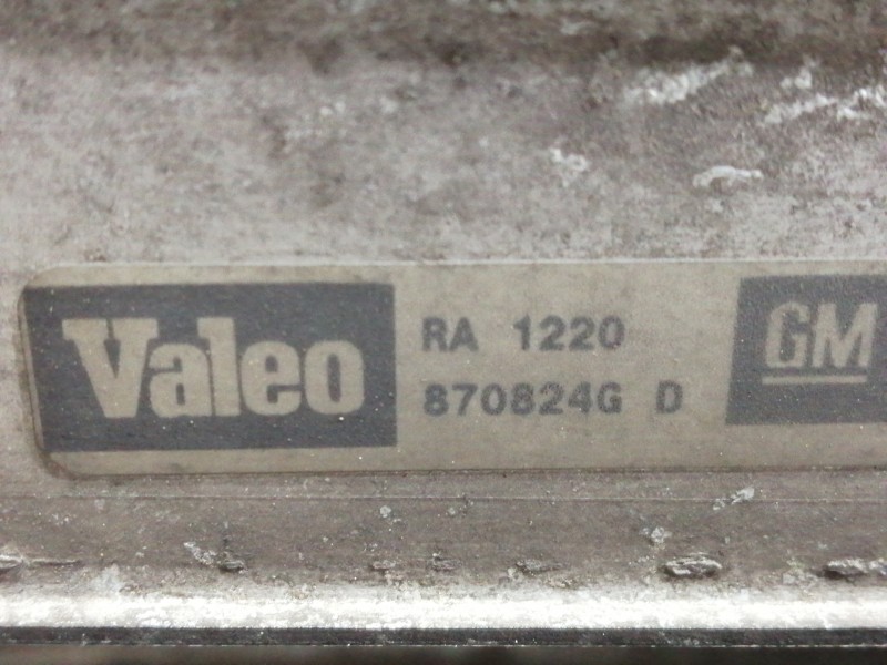 Recambio de radiador agua para opel vectra c berlina comfort referencia OEM IAM 870824G RA1220 
