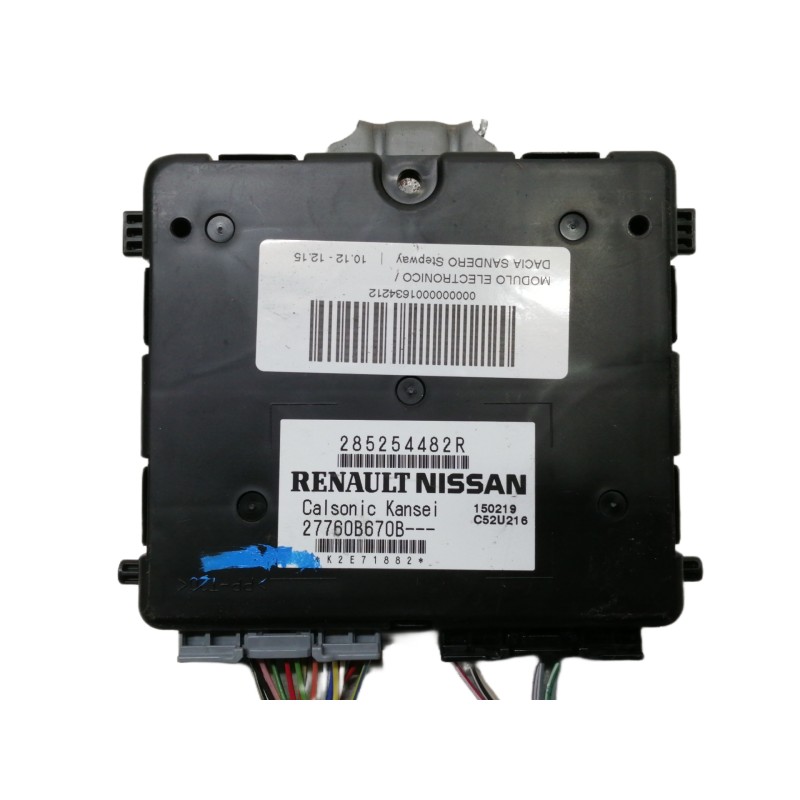 Recambio de modulo electronico para dacia sandero stepway referencia OEM IAM 285254482R 27760B670B C52U216