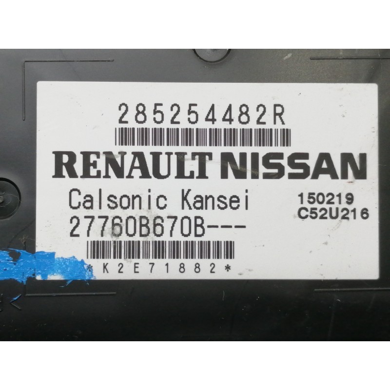 Recambio de modulo electronico para dacia sandero stepway referencia OEM IAM 285254482R 27760B670B C52U216