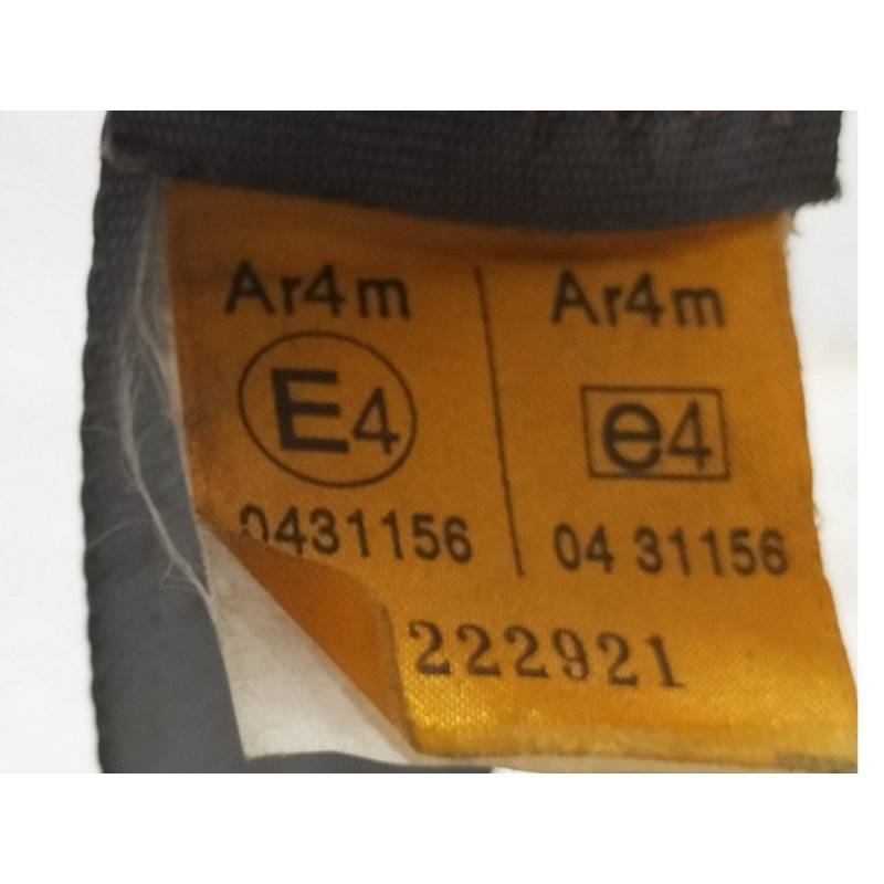Recambio de cinturon seguridad trasero izquierdo para daewoo kalos 1.4 se referencia OEM IAM A5152  