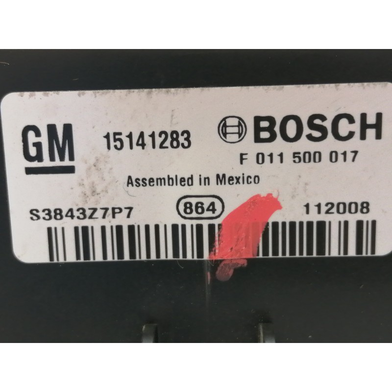 Recambio de resistencia calefaccion para opel insignia berlina cosmo referencia OEM IAM 15141283  