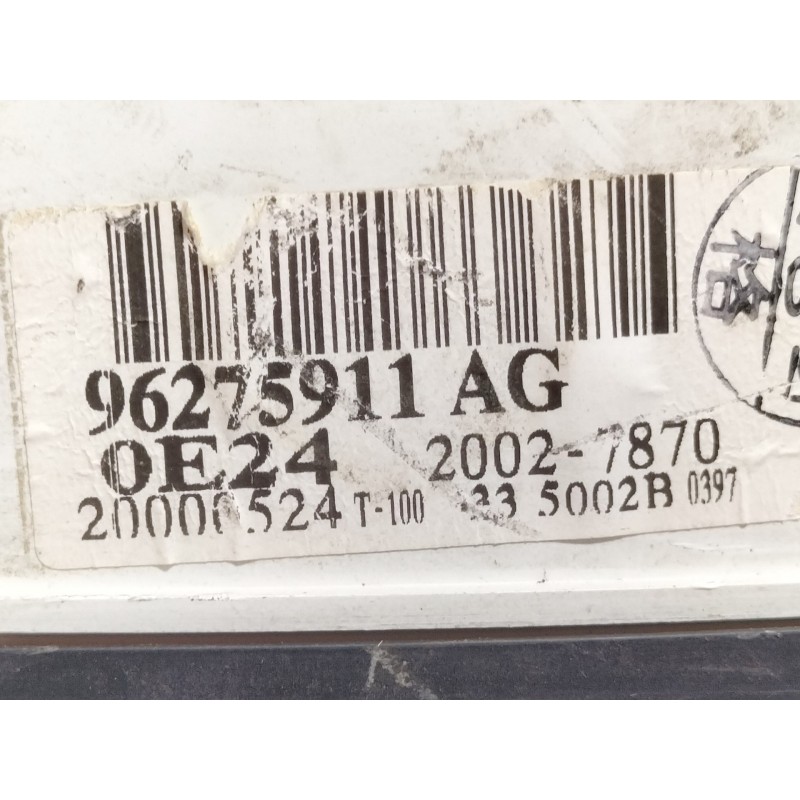 Recambio de cuadro instrumentos para daewoo lanos se referencia OEM IAM 96275911AG  