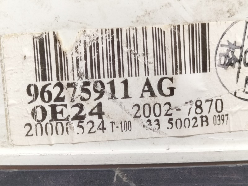 Recambio de cuadro instrumentos para daewoo lanos se referencia OEM IAM 96275911AG  
