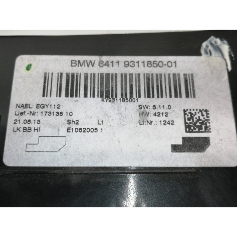Recambio de modulo electronico para bmw serie 1 lim. (f20) 116d referencia OEM IAM 64119311850  