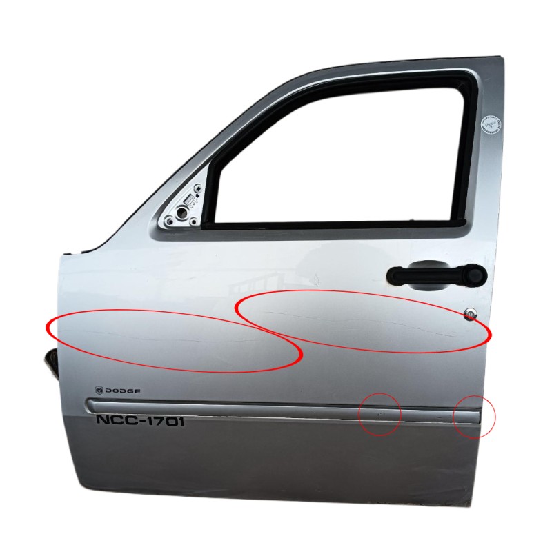 Recambio de puerta delantera izquierda para dodge nitro 2.8 crd 4wd referencia OEM IAM 55360853AD  