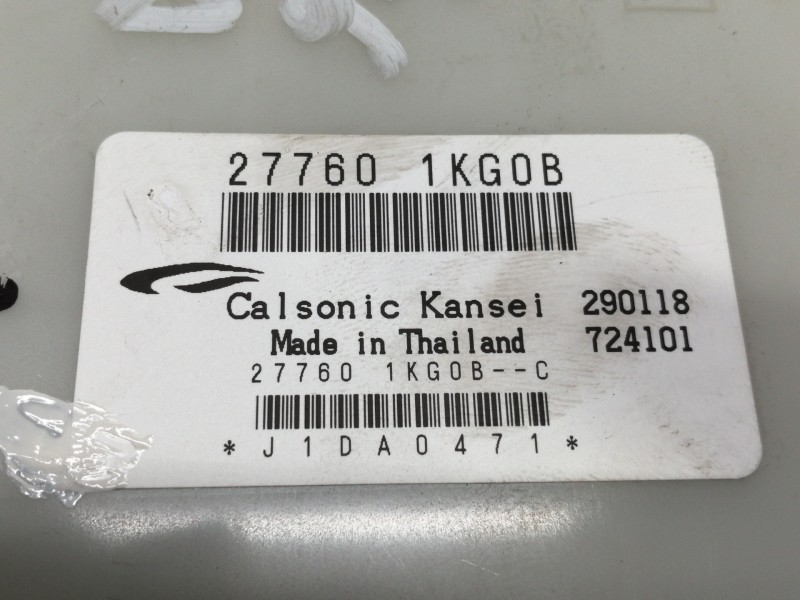 Recambio de centralita aire acondicionado para nissan juke (f15) acenta referencia OEM IAM 277601KG0B  