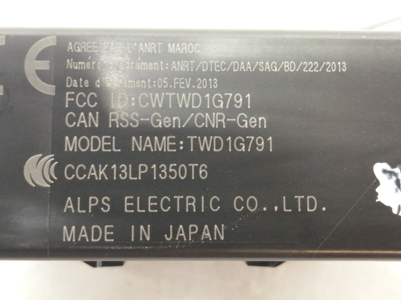 Recambio de modulo electronico para nissan juke (f15) acenta referencia OEM IAM CWTWD1G791  